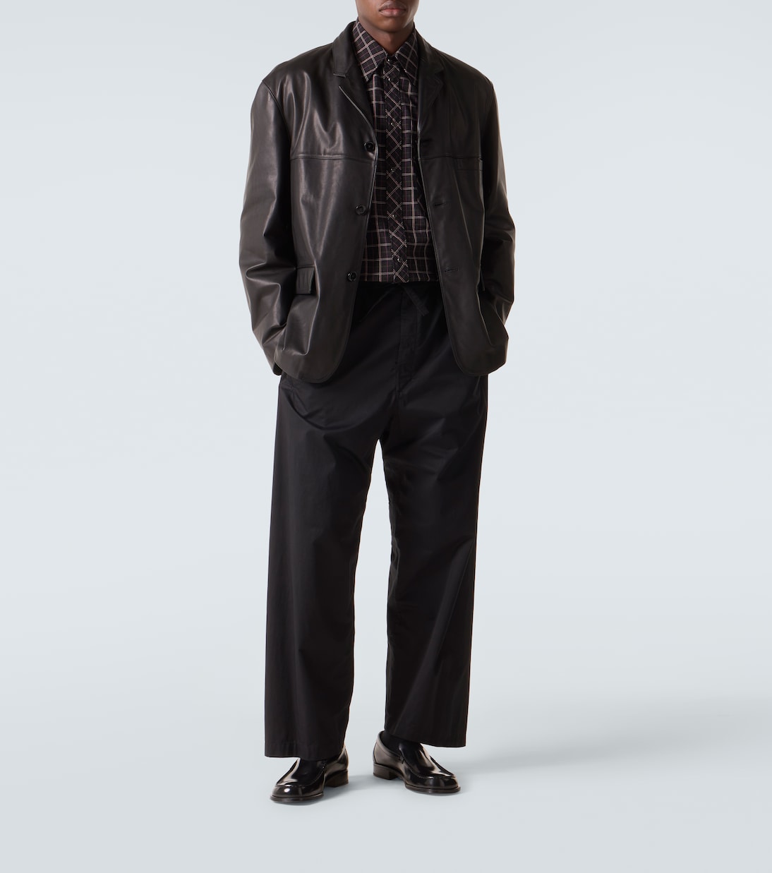Pantalon de pyjama en satin de coton | Lemaire