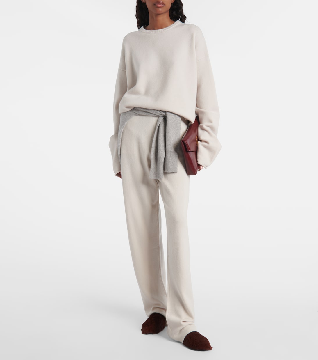 Pantaloni regular Rush in misto cashmere | Extreme Cashmere
