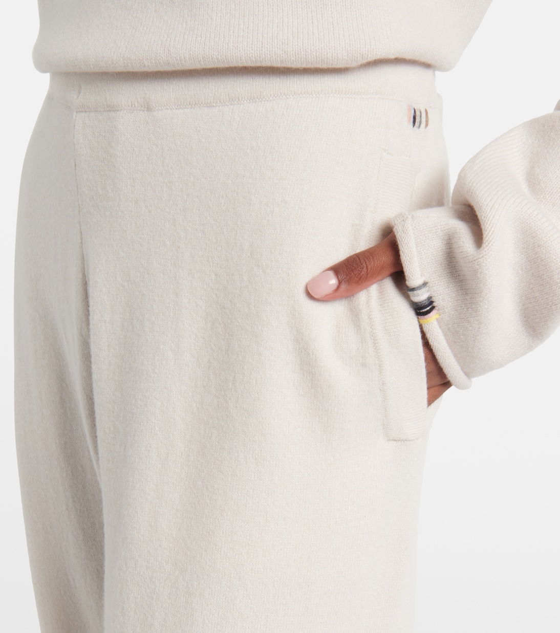 Pantaloni regular Rush in misto cashmere | Extreme Cashmere