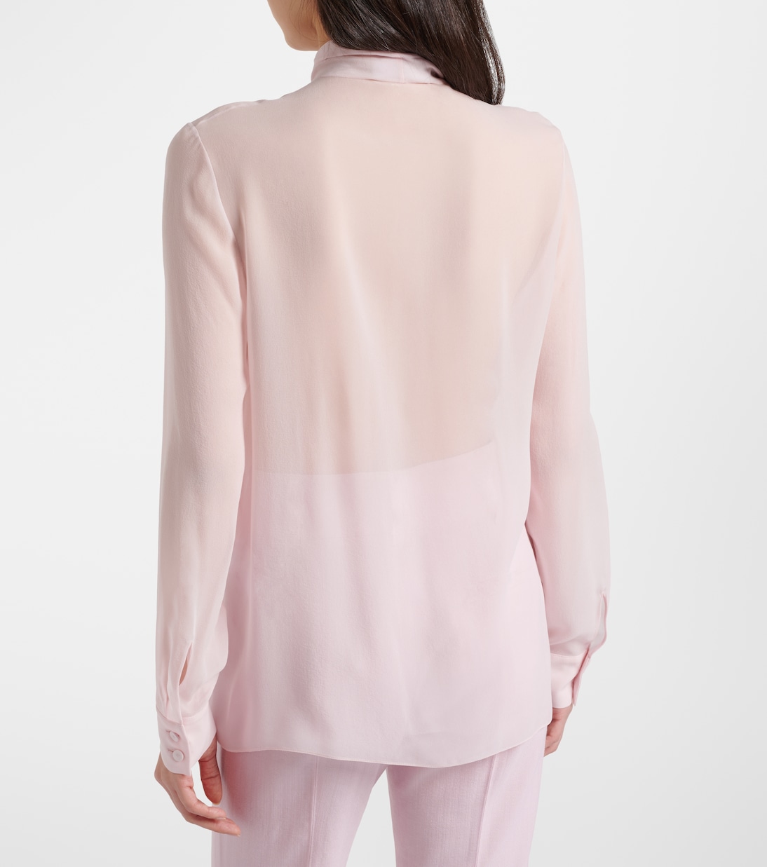 Shildon tie-neck silk blouse | Gabriela Hearst