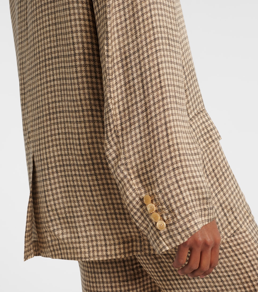 Blazer Junida à carreaux | Acne Studios
