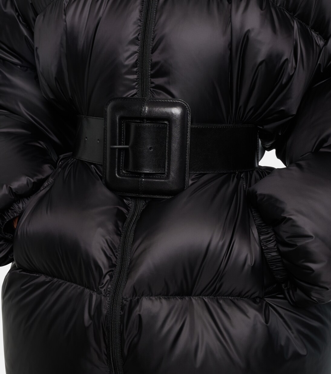 Hourglass belted down jacket | Balenciaga