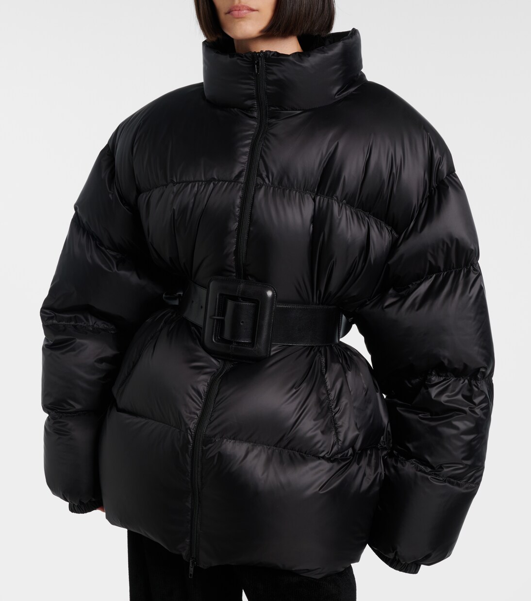 Hourglass belted down jacket | Balenciaga