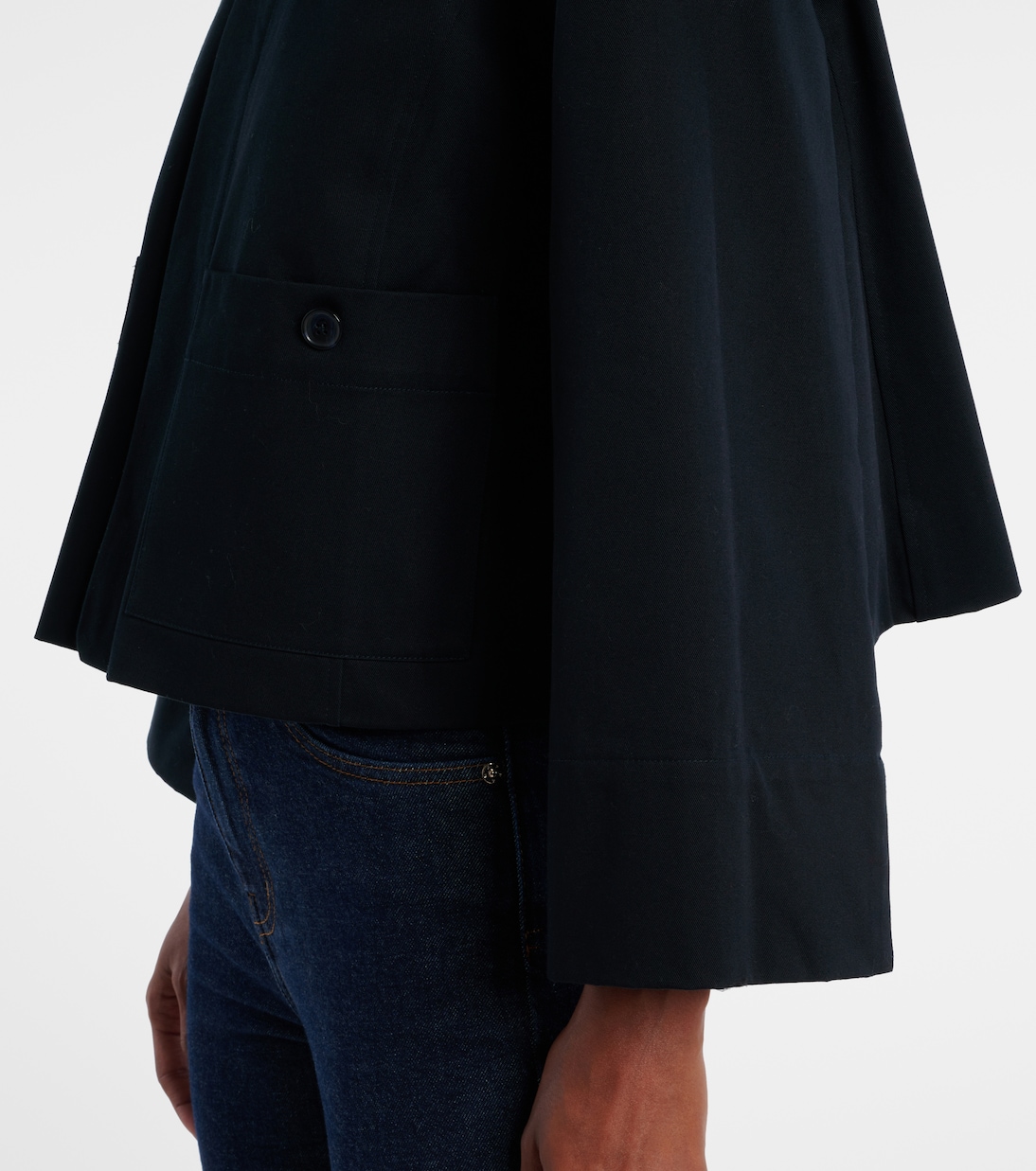 Small cotton trench jacket | Frame