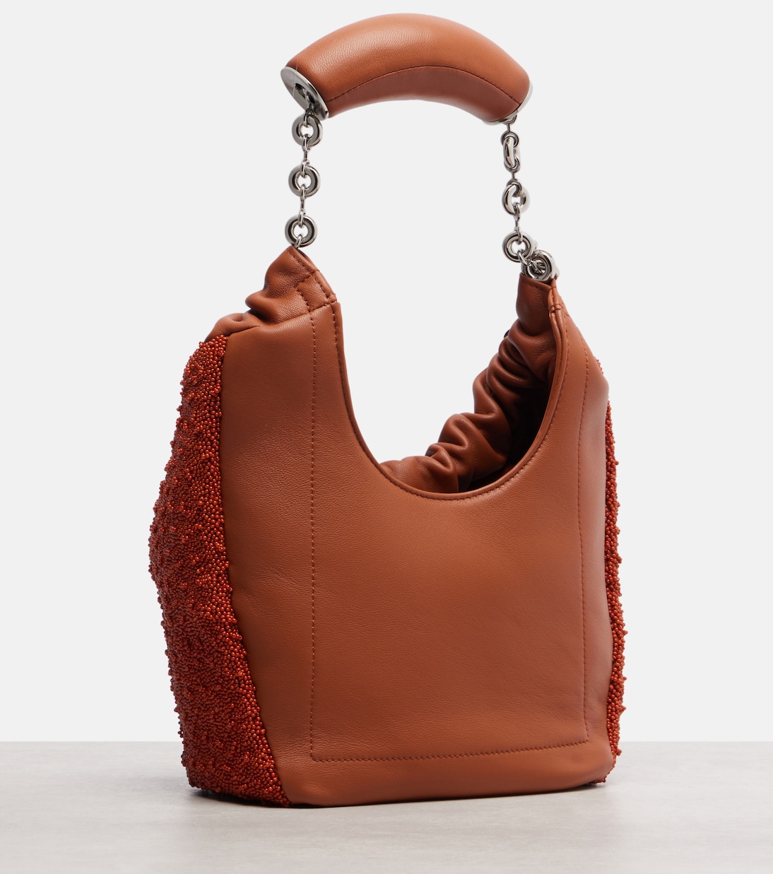 Bolso Squeeze Mini de piel con cuentas | Loewe