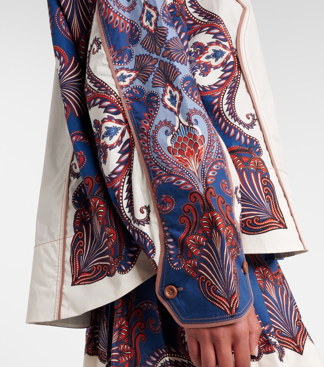 Arabesque Scarf printed cotton shirt | Farm Rio