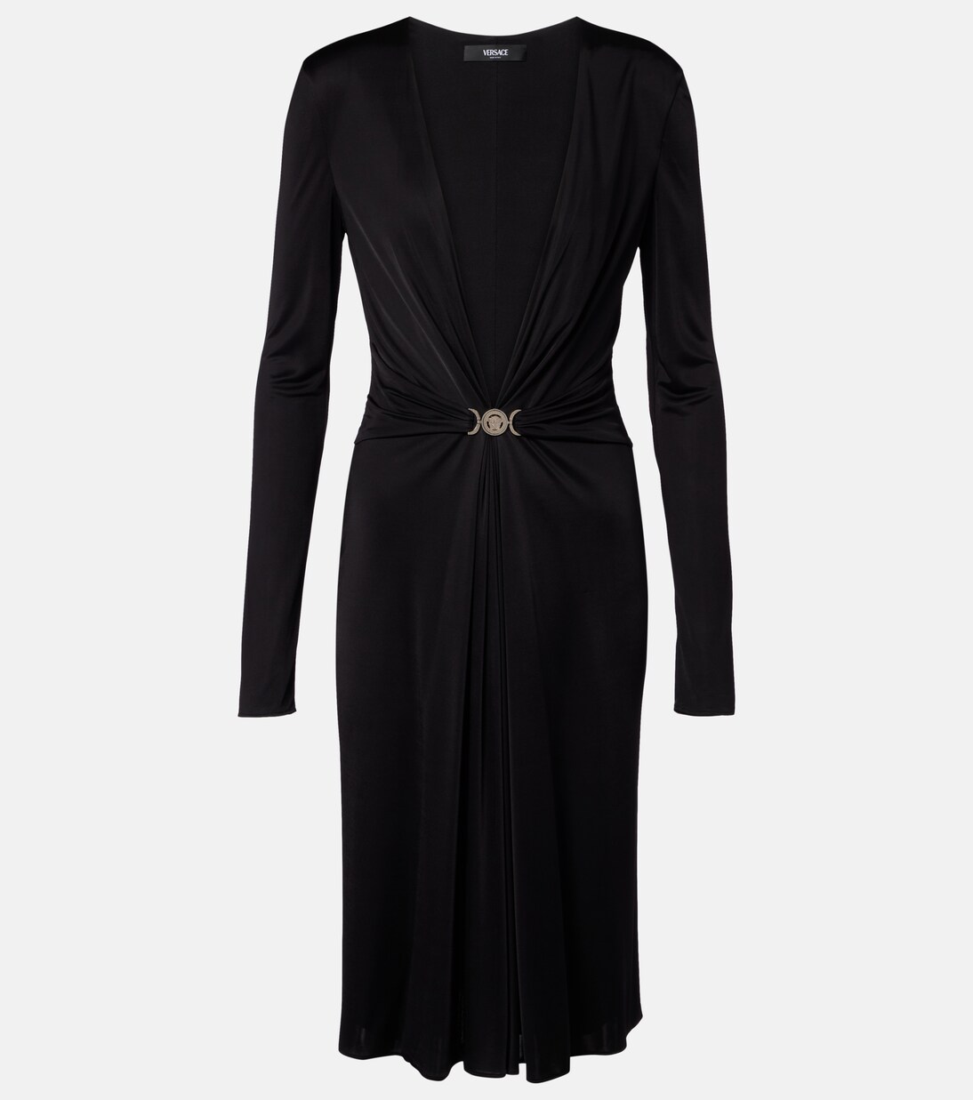 Medusa jersey cocktail dress | Versace