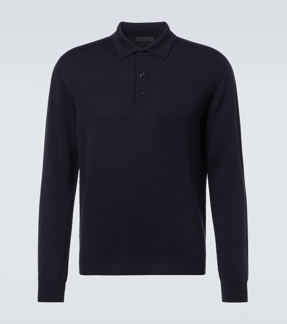 Allen wool polo sweater | Saman Amel