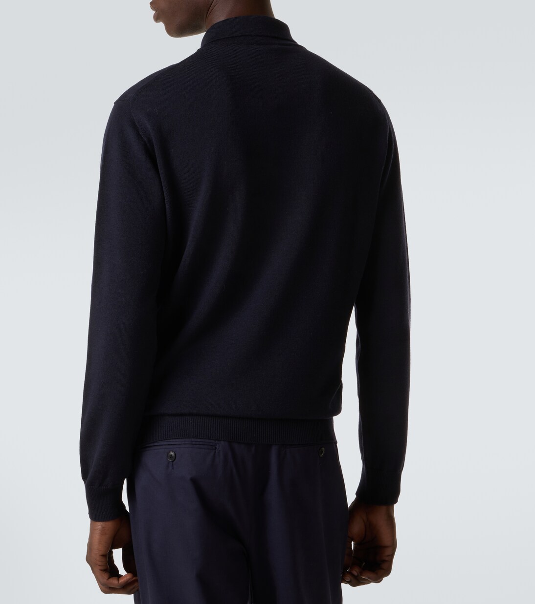 Allen wool polo sweater | Saman Amel