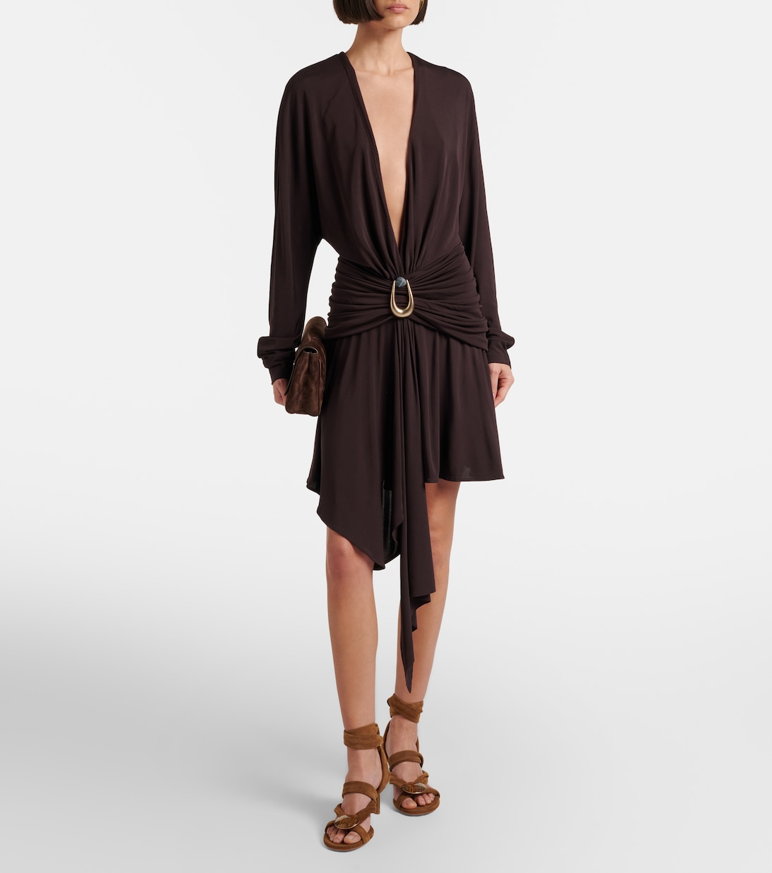 Doma embellished suede sandals | Christopher Esber