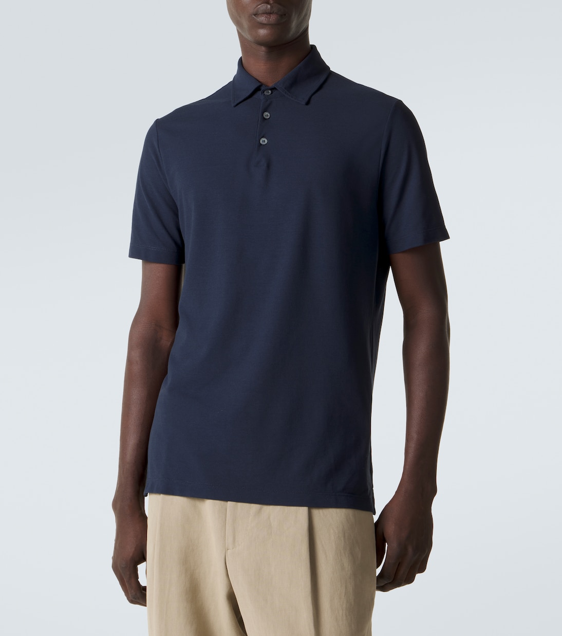 Cotton polo shirt | Slowear
