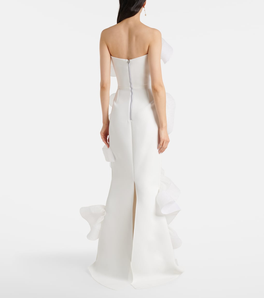 Indulgence organza-trimmed ruffled gown | Maticevski