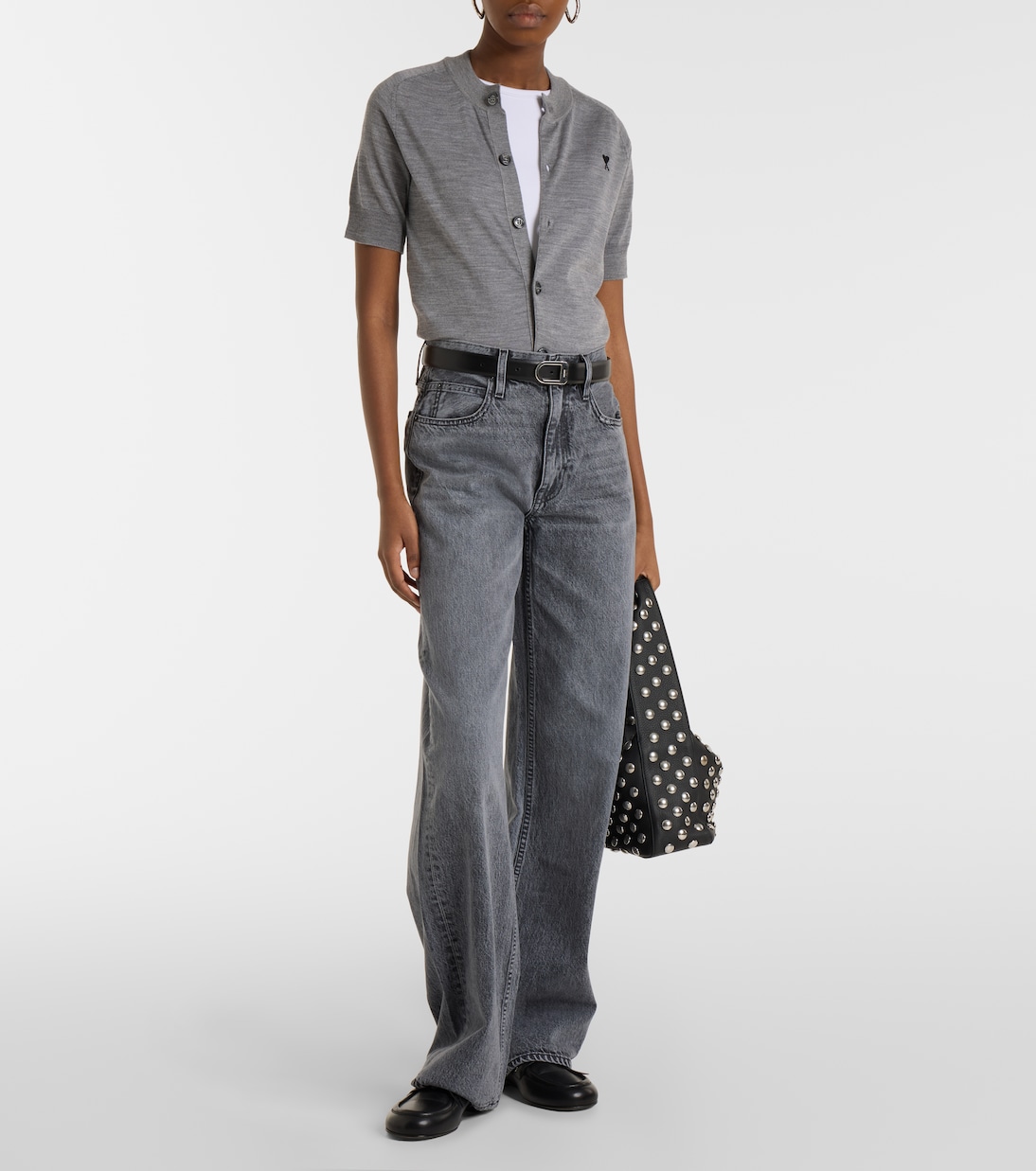 Wool cardigan | Ami Paris