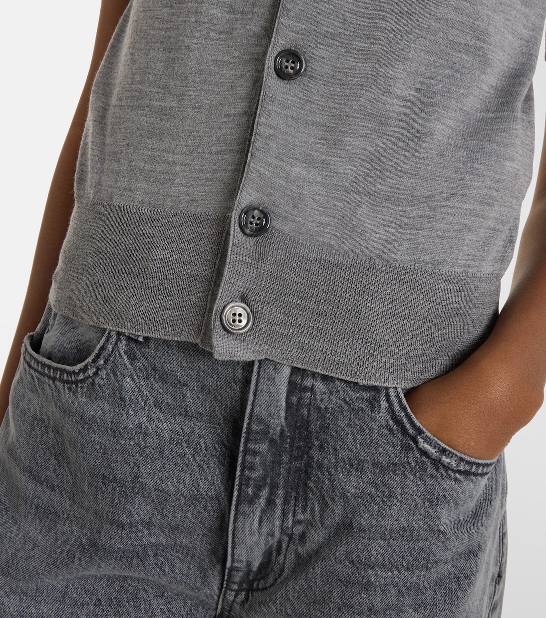 Wool cardigan | Ami Paris