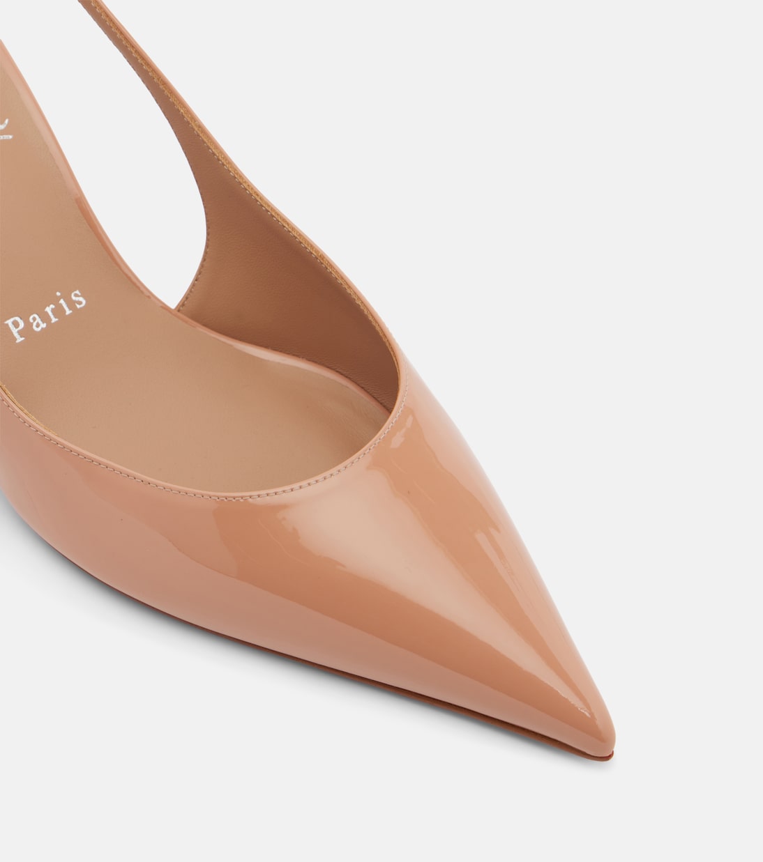 Miss Z 60 patent leather slingback pumps | Christian Louboutin