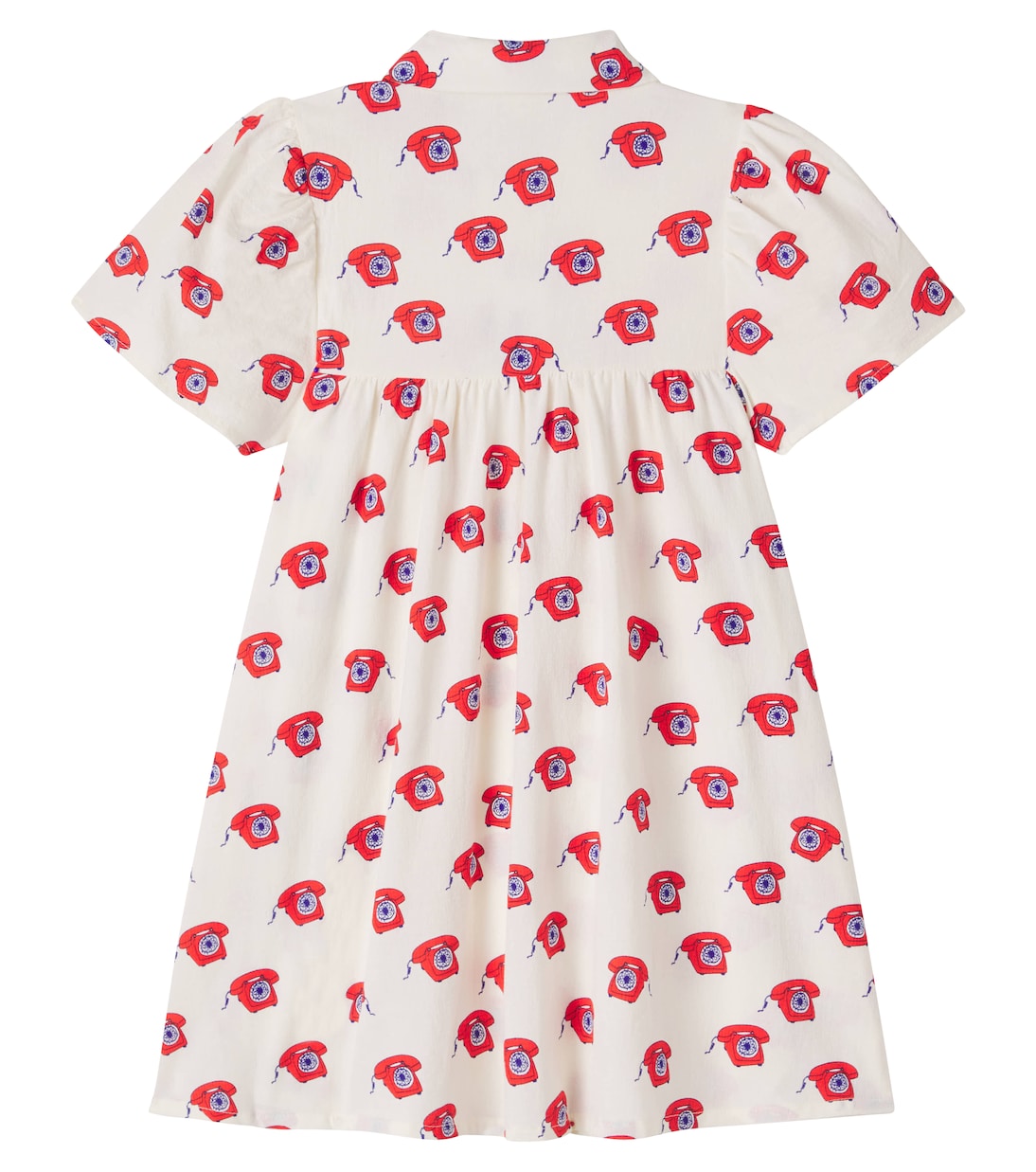 Printed cotton dress | Bonton