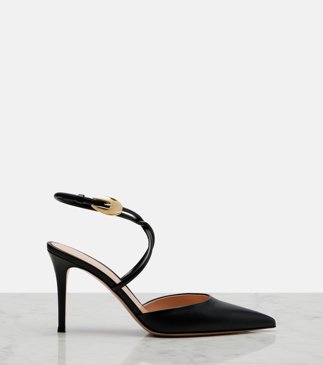 Leather slingback pumps | Gianvito Rossi
