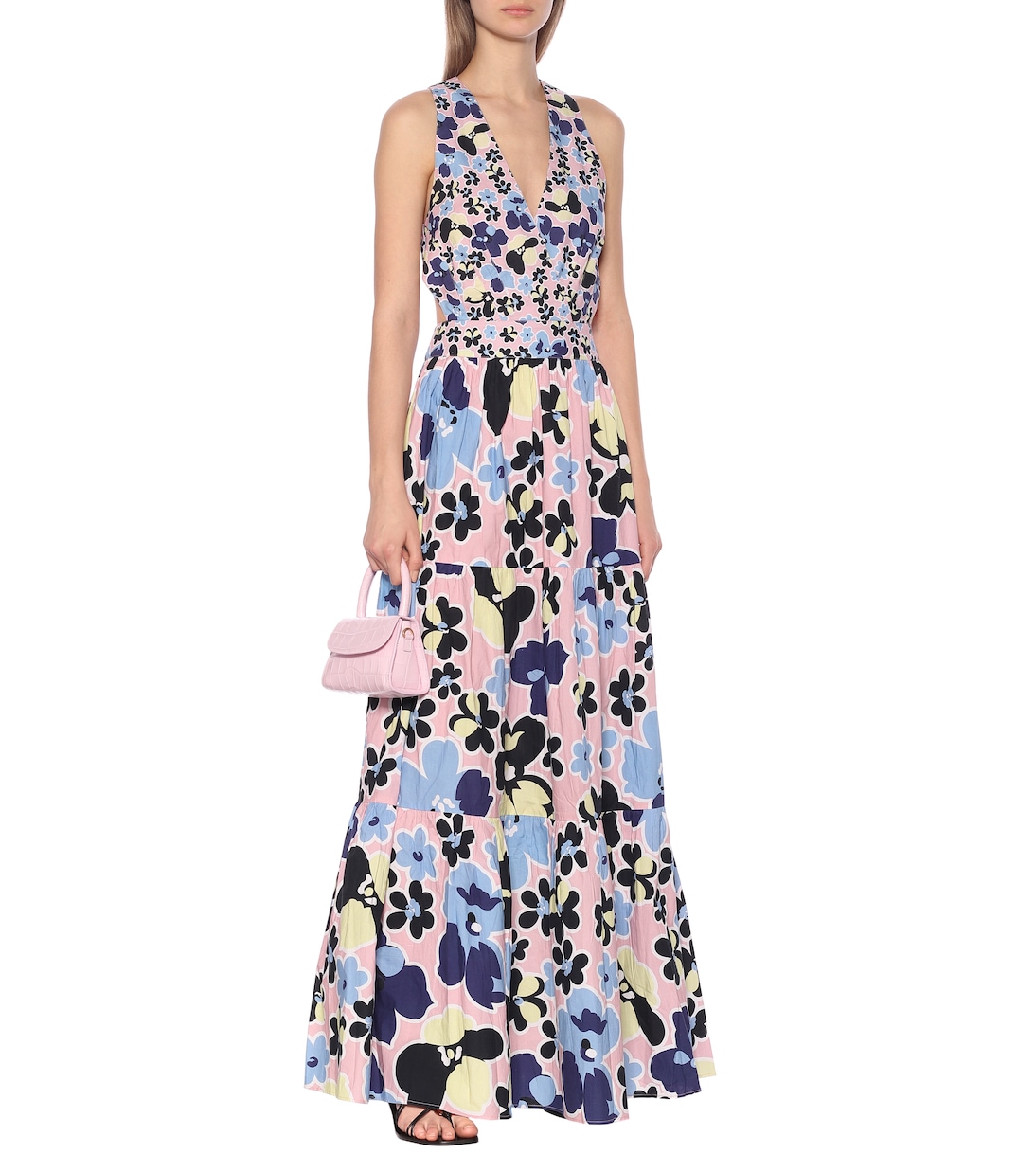 Mimi floral cotton maxi dress | Alexandra Miro