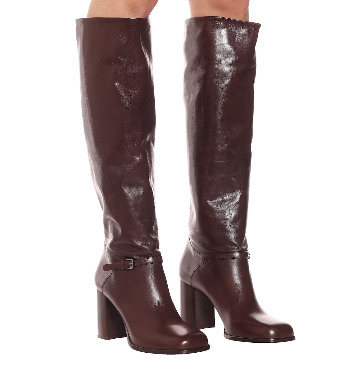 Stivali in pelle | Miu Miu