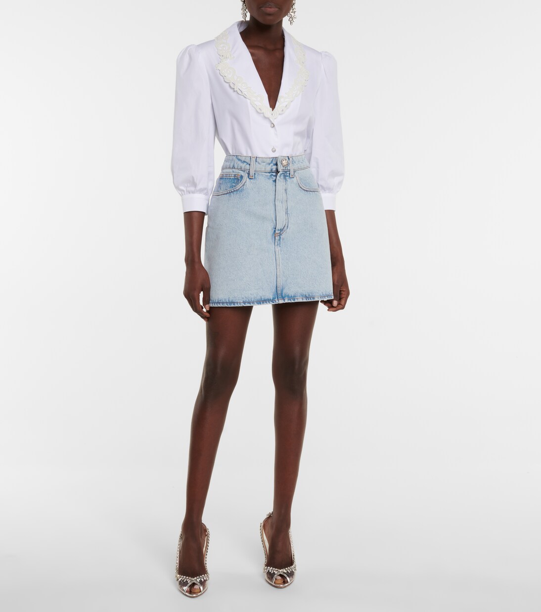 Jeansrock | Alessandra Rich