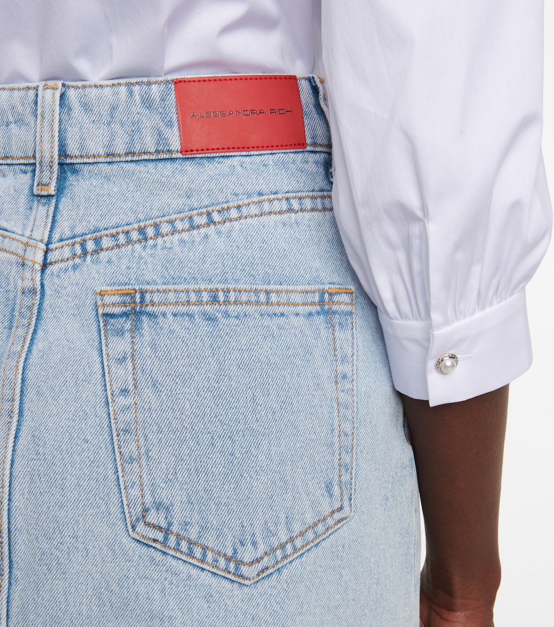 Jeansrock | Alessandra Rich