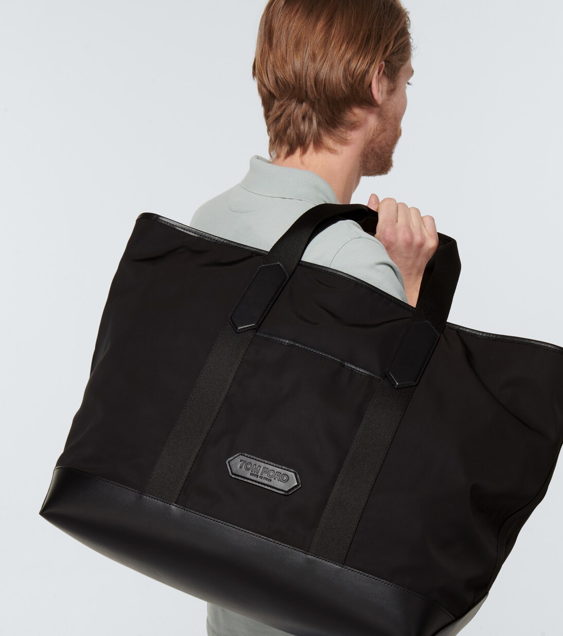 Cabas en toile en cuir | Tom Ford