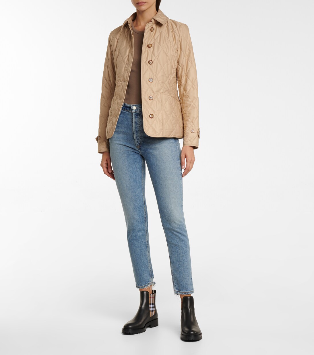 Jeans ajustados Nico de tiro alto | Agolde