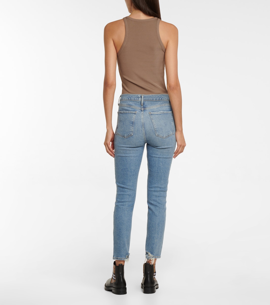 Jeans ajustados Nico de tiro alto | Agolde