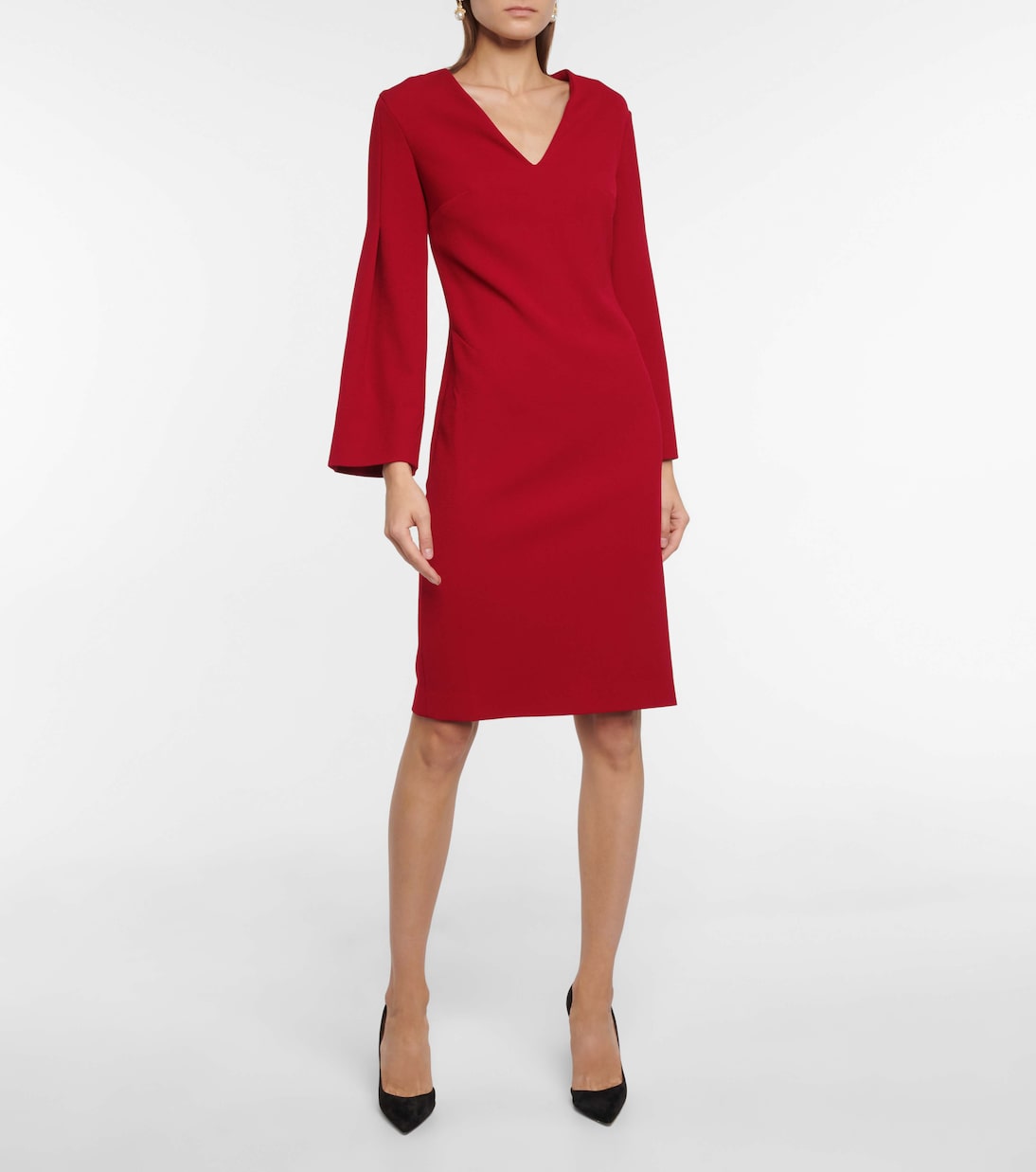 Robe Kimura en crêpe | Roland Mouret
