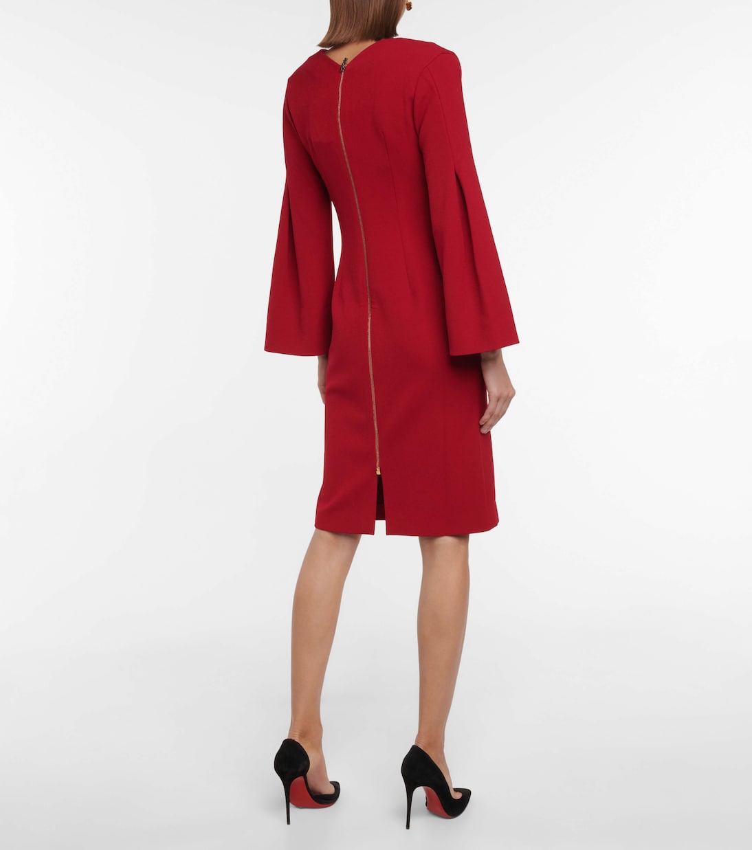 Robe Kimura en crêpe | Roland Mouret