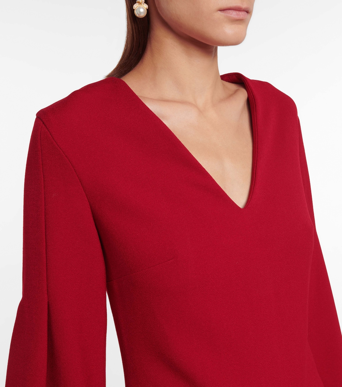 Robe Kimura en crêpe | Roland Mouret