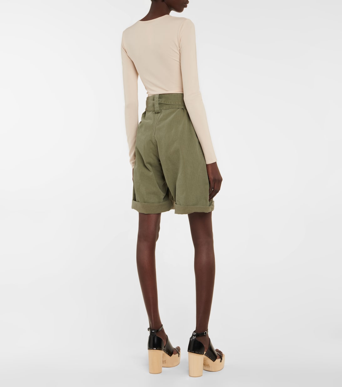 Bermuda in twill di cotone | Maison Margiela