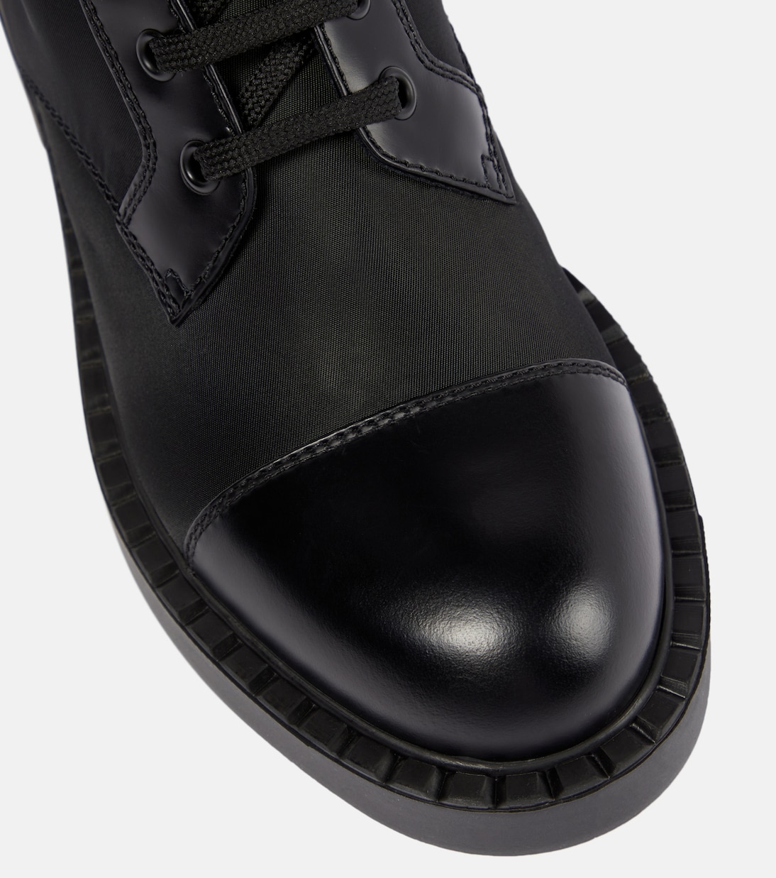 Stivali in Re-Nylon e pelle | Prada