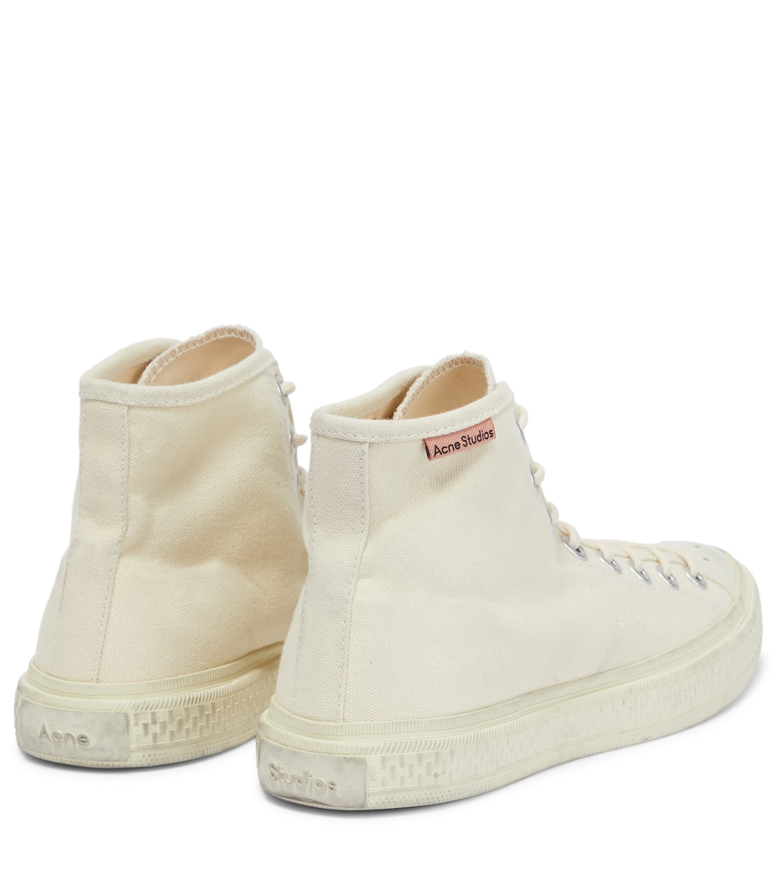 帆布高帮运动鞋 | Acne Studios