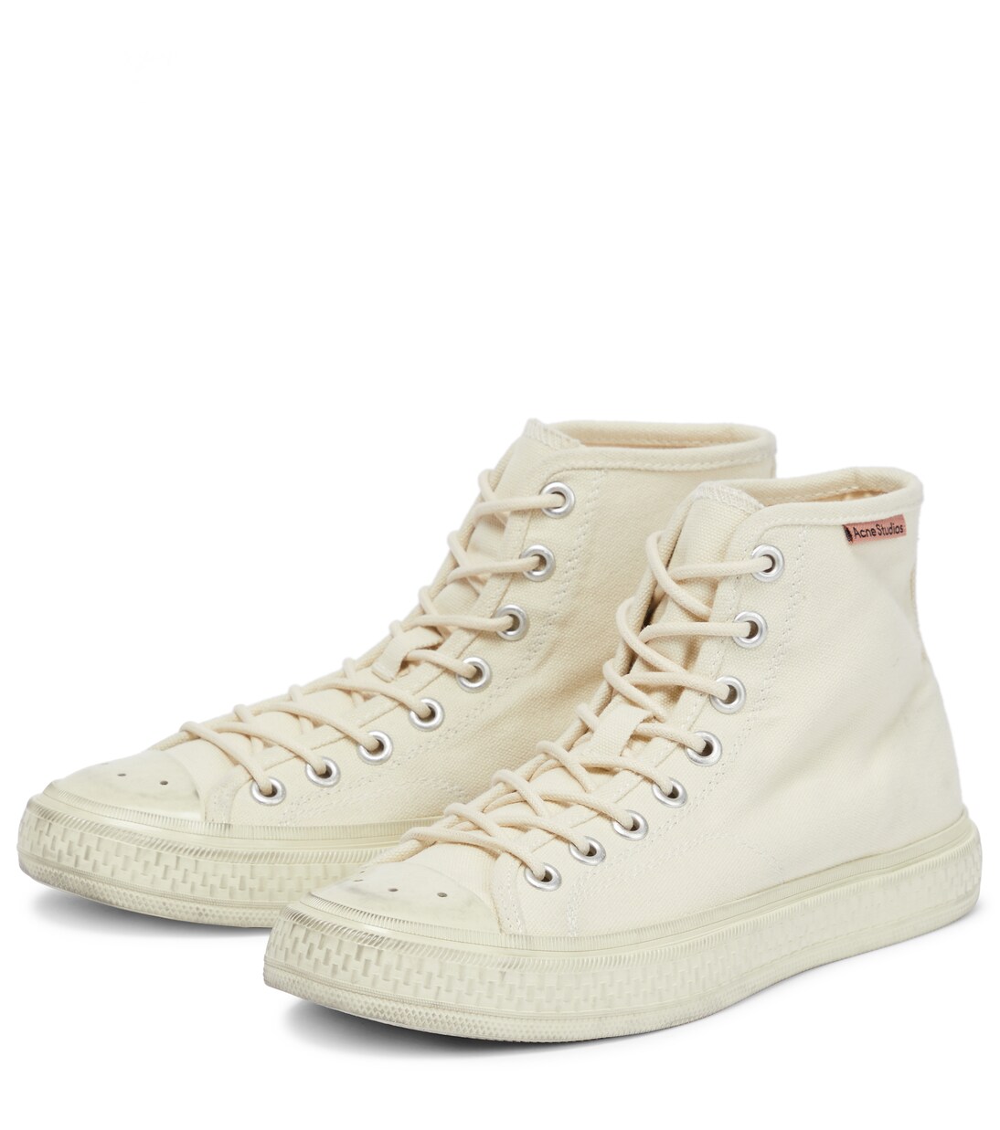 帆布高帮运动鞋 | Acne Studios