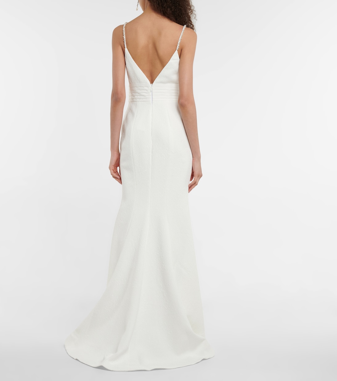 Bridal Robe Genevieve aus Crêpe | Rebecca Vallance