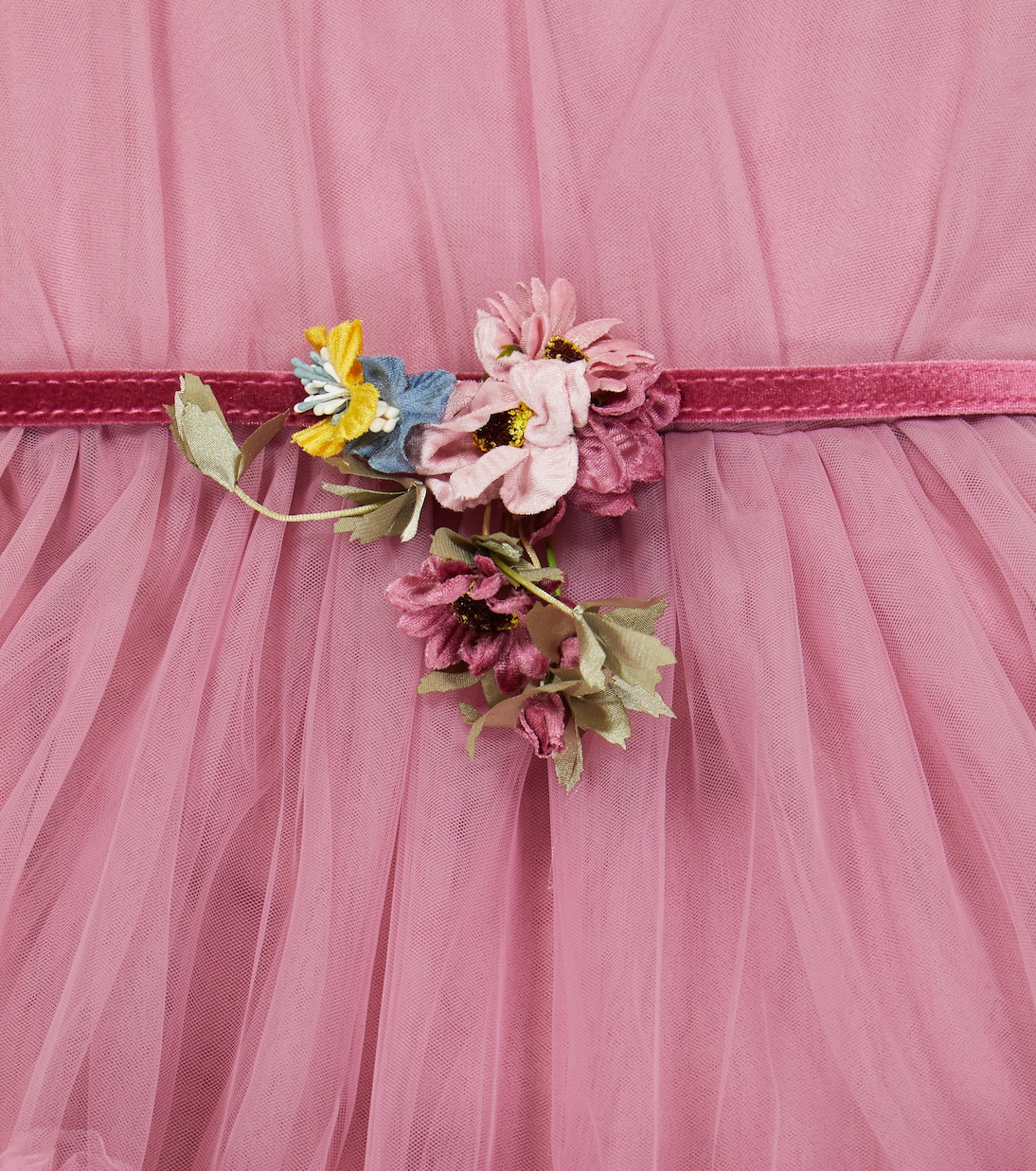 Abito in tulle con stampa | Monnalisa