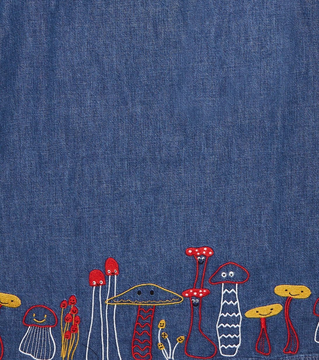 Robe brodée en jean | Stella McCartney Kids