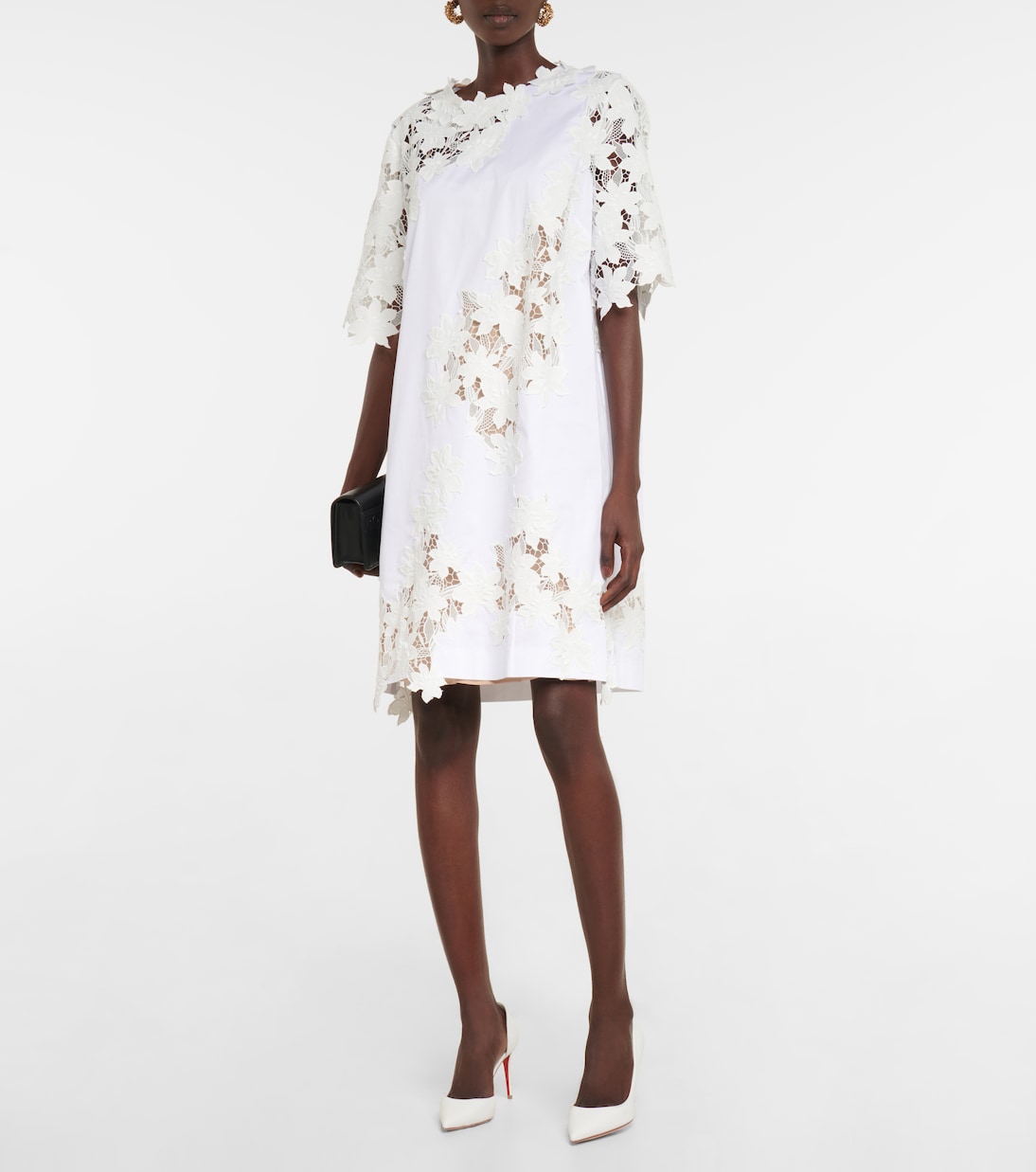 Minikleid mit Guipure-Spitze | Oscar de la Renta