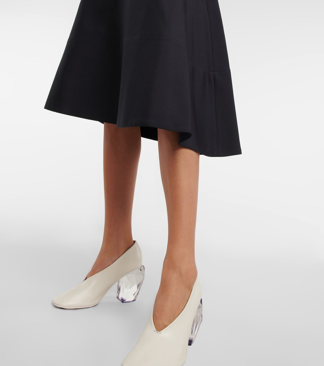 Falda midi asimétrica | Jil Sander