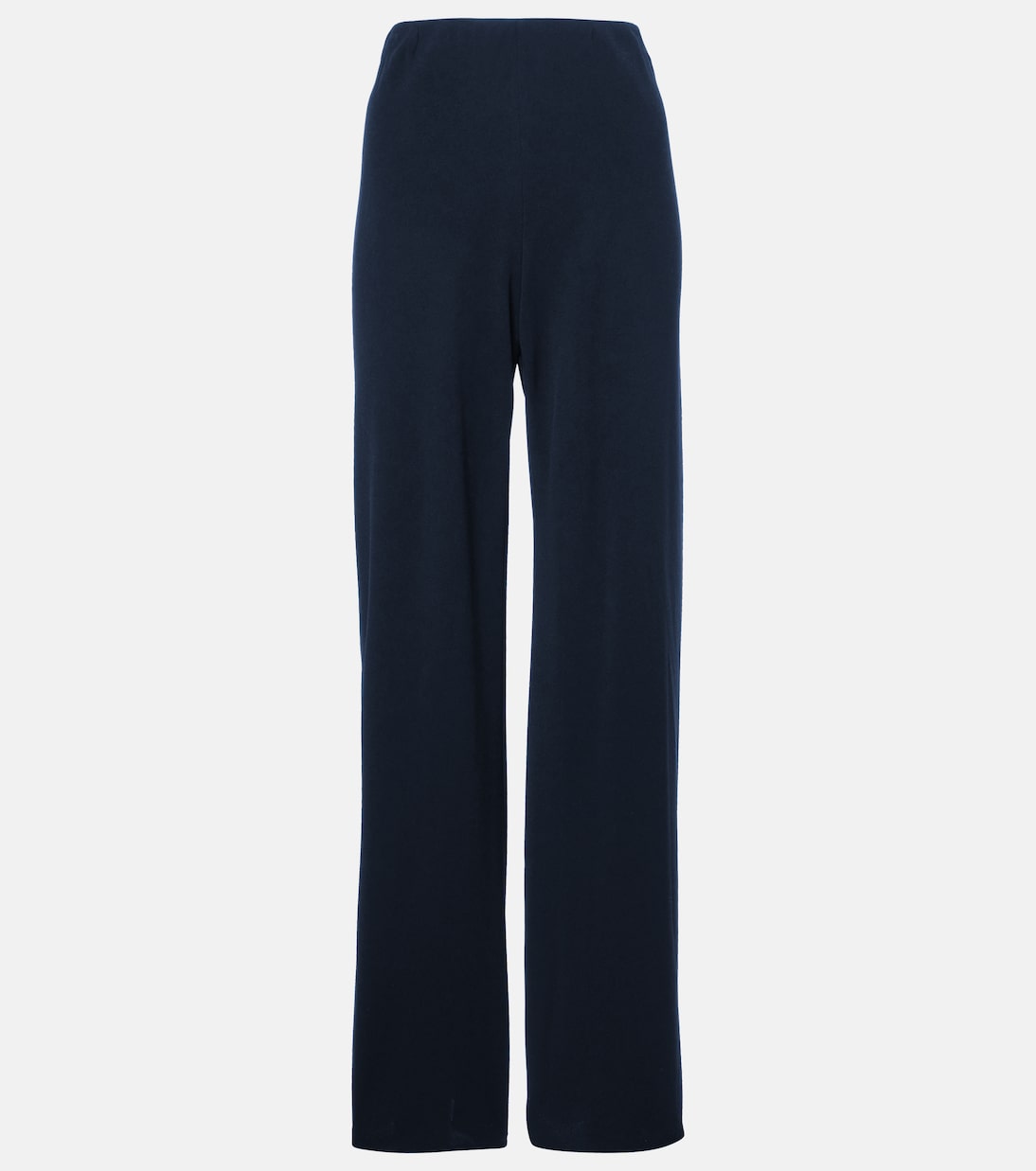 Pantalones de tiro alto de crepé | Vince