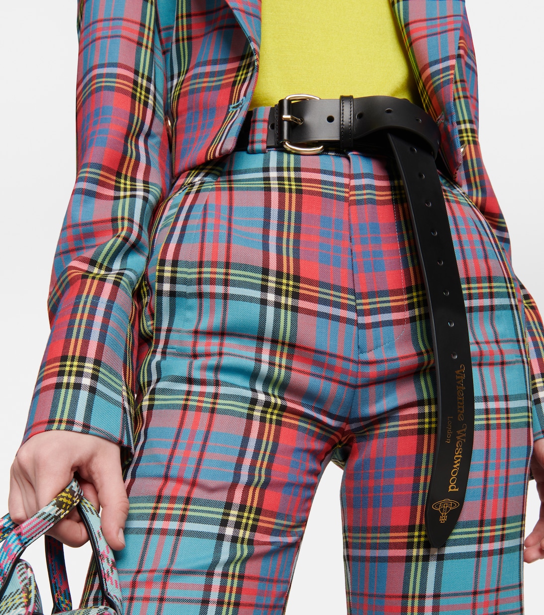 Cinturón Roller Buckle de piel | Vivienne Westwood