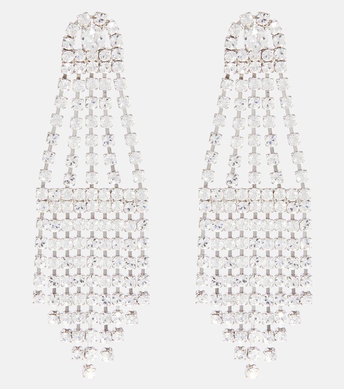 Orecchini pendenti Crystal Fan | Oscar de la Renta