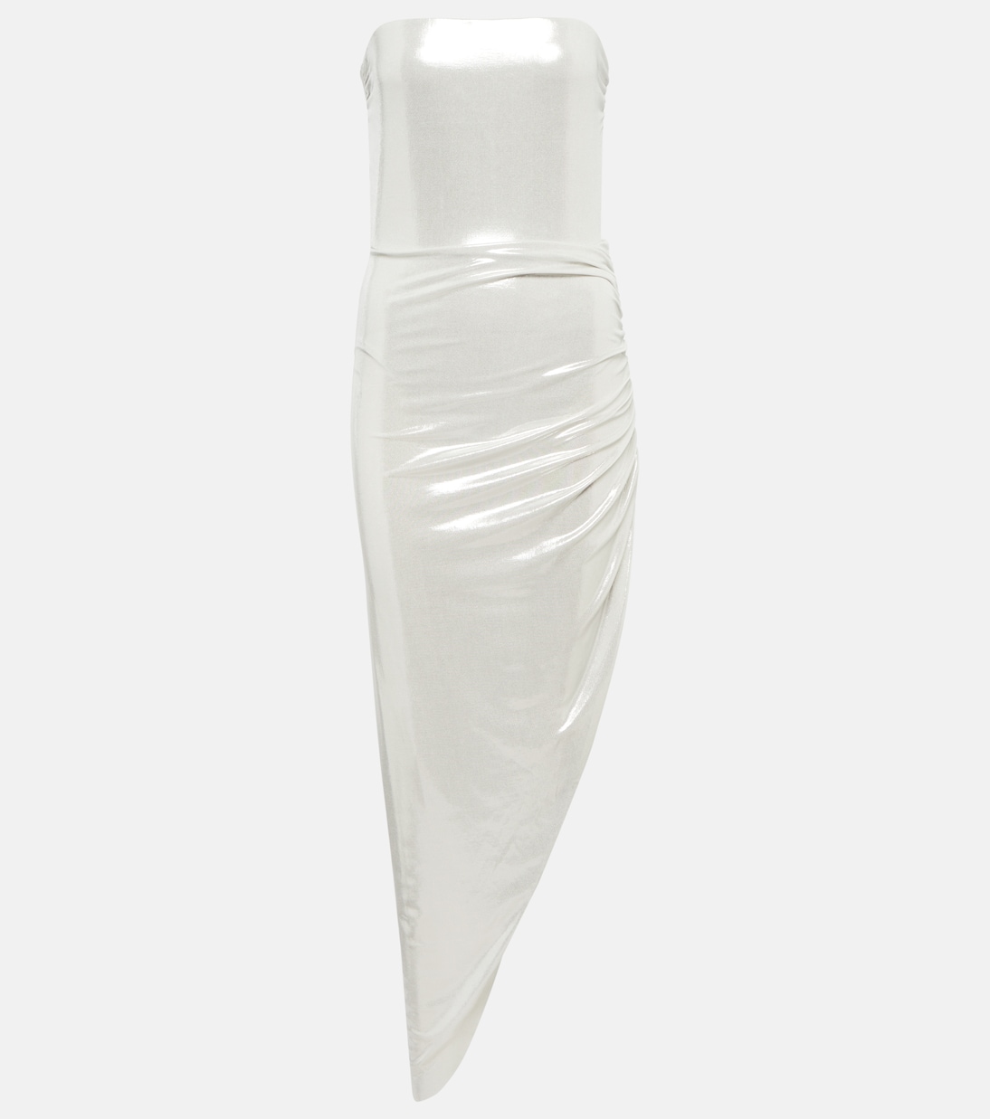 Asymmetric midi dress | Norma Kamali