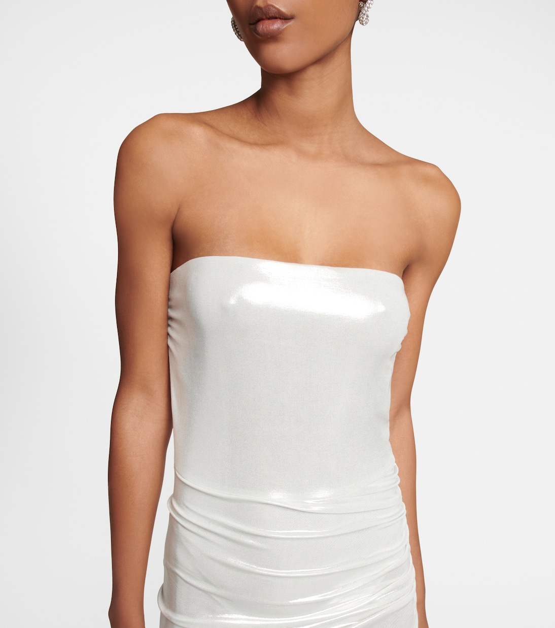 Asymmetric midi dress | Norma Kamali