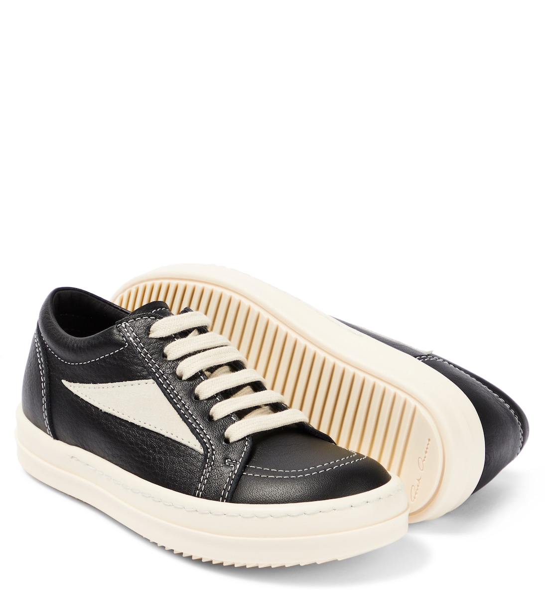 Zapatillas Vintage de piel | Rick Owens Kids