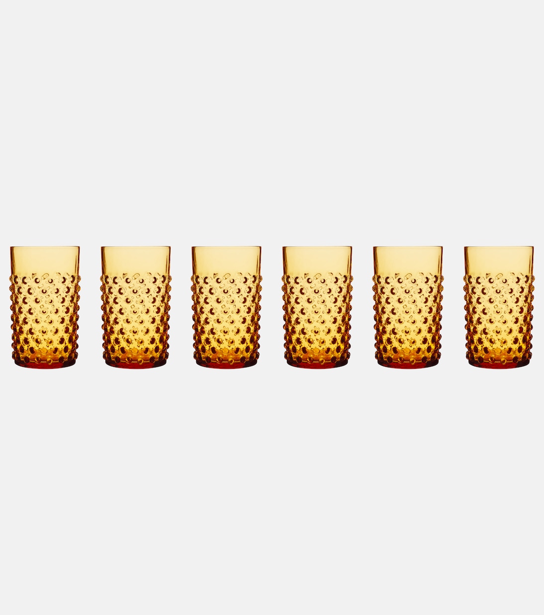 Set de 6 verres tumbler Hobnail | Klimchi