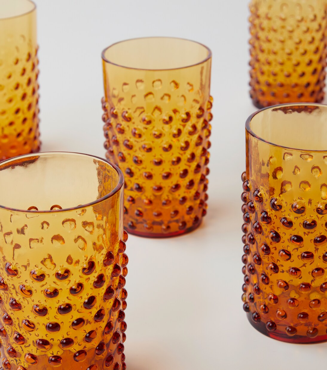 Set de 6 verres tumbler Hobnail | Klimchi