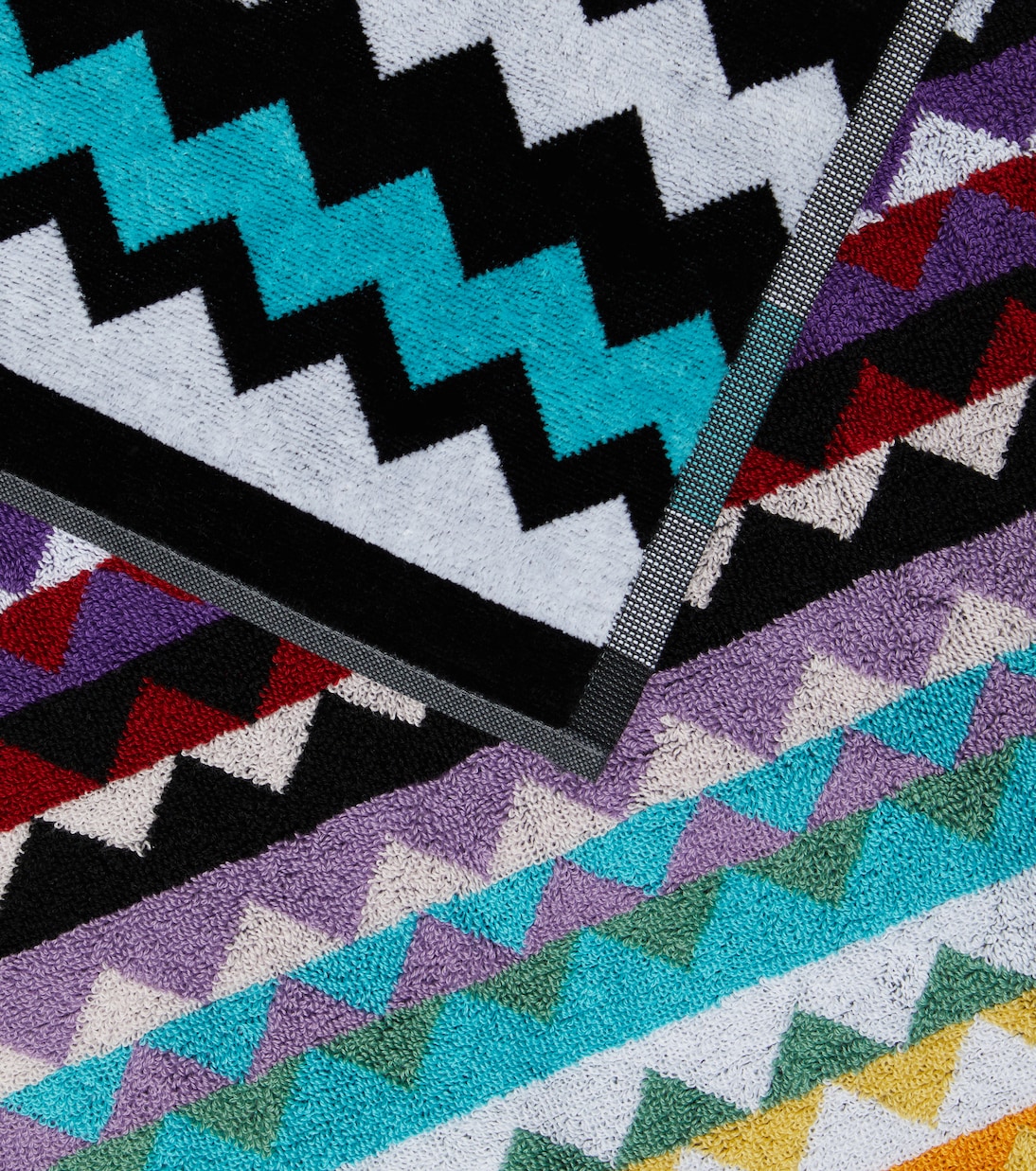 Asciugamano in spugna di cotone | Missoni