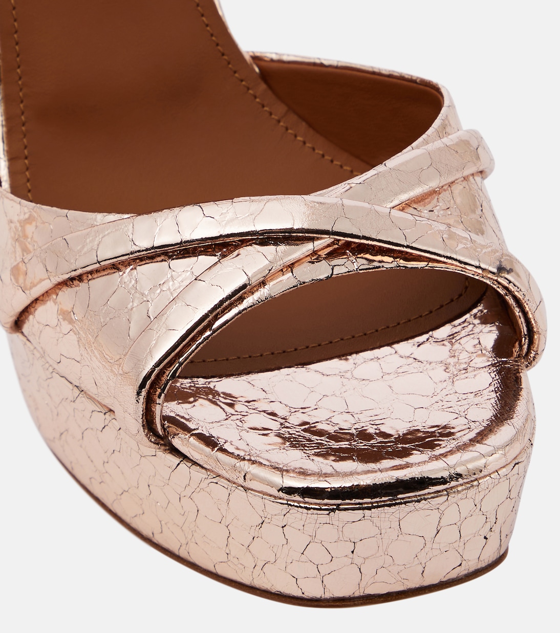 Plateausandalen Keaton aus Leder | Malone Souliers